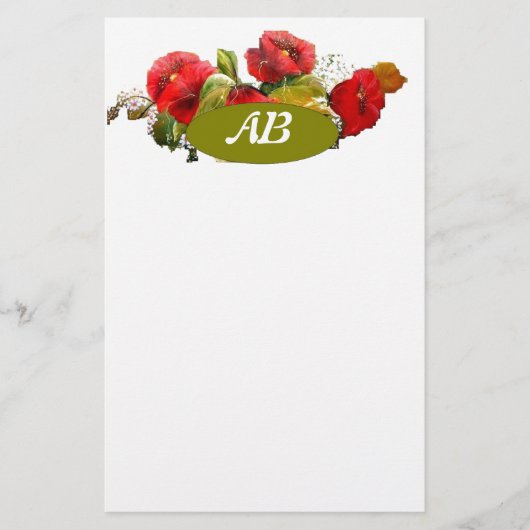 Papeterie monograme fixe (Devant)