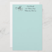 Papeterie Monogramme (Devant / Derrière)