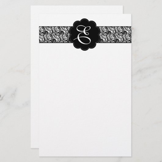 Papeterie Monogramme (Devant / Derrière)