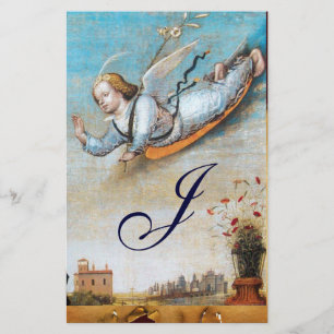 PAPETERIE MONOGRAMME ANGÉLIAL DE L'ANNONCE