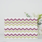 Papeterie Monogramme Chevron Brick (Debout devant)