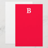 Papeterie Monogramme fixe (Devant / Derrière)