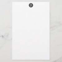 Monogramme Moderne Professionnel Initiales Simples