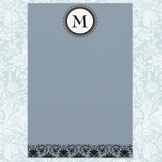 Papeterie Monogramme personnalisable stationnaire