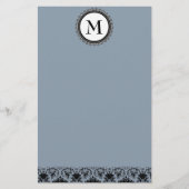 Papeterie Monogramme personnalisable stationnaire (Devant)