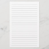 Papeterie Monogramme Personnalisée À Linge Minimal (Dos)