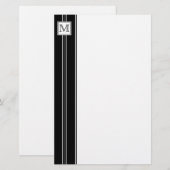 Papeterie monographique classique (Devant / Derrière)