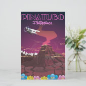 Papeterie Mont Pinatubo, Philippines (Debout devant)