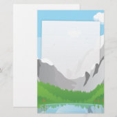Papeterie Montagnes (Devant / Derrière)