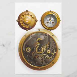 Papeterie Montre Steampunk
