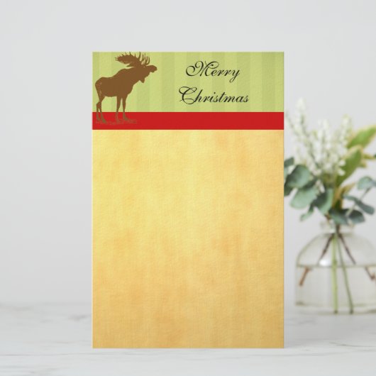 Papeterie Moose Christmas (Debout devant)