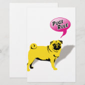 Papeterie Mops Fidel (Devant / Derrière)