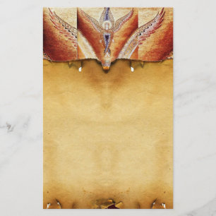 Papeterie MOSAIC ANGEL Parchemin Brown
