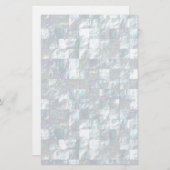 Papeterie Mosaïque nacrée (Devant / Derrière)