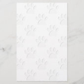 Papeterie Motif à mâcher de chien coupé en papier (Devant)