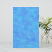Papeterie Motif Abstrait Bleu (Debout devant)