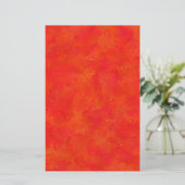 Papeterie Motif abstrait orange rouge (Debout devant)