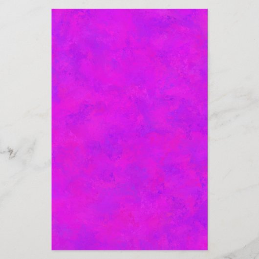 Papeterie Motif Abstrait Rose Violet (Devant)