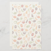 Papeterie Motif alimentaire (Devant / Derrière)