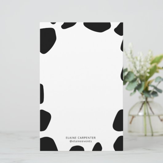 Papeterie Motif animal | Papier à lettres (Debout devant)