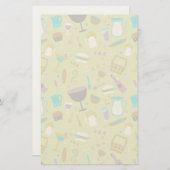 Papeterie Motif barbecue (Devant / Derrière)