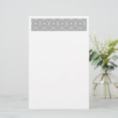 Papeterie Motif Blanc (Debout devant)