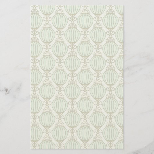 Papeterie Motif bleu Motton (Devant)