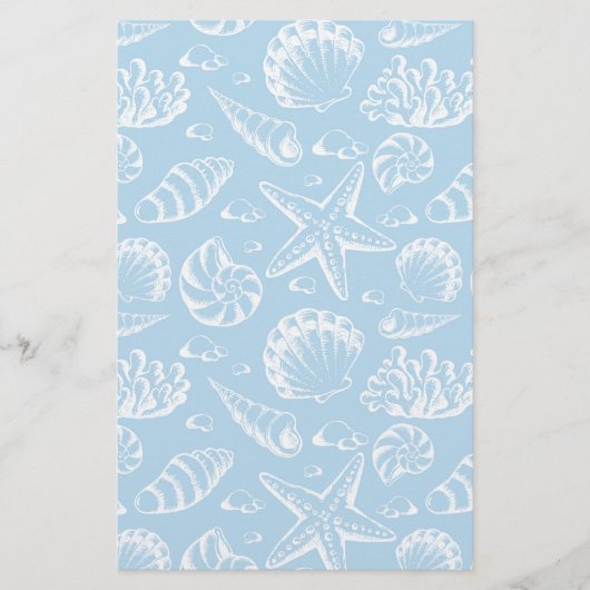 Papeterie Motif Blue Beach (Devant)