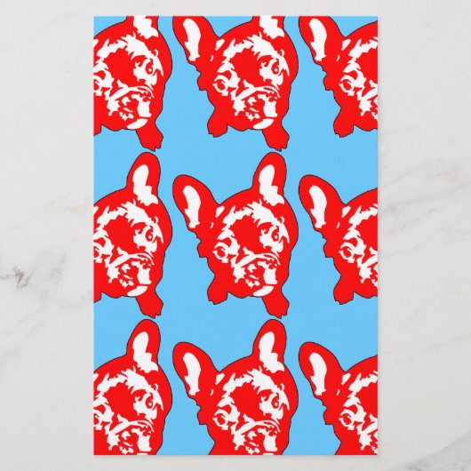 Papeterie Motif Bulldog (Devant)