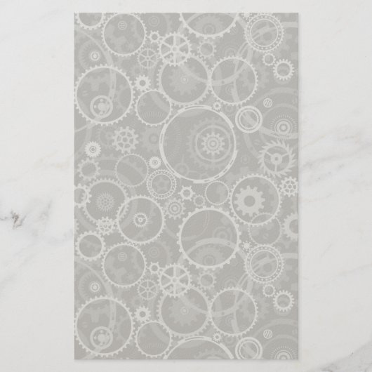 Papeterie Motif Cogwheel (Devant)