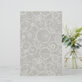 Papeterie Motif Cogwheel (Debout devant)
