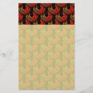 Papeterie Motif d'art abstrait élégant bohème moderne mignon
