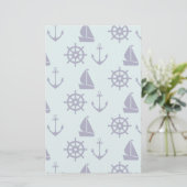 Papeterie Motif de bord de la mer (Debout devant)