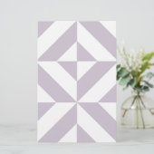 Papeterie Motif de cube de pale Cool géométrique (Debout devant)