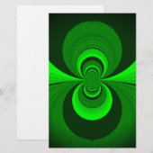 Papeterie Motif de kaléidoscope Super Abstrait (Devant / Derrière)