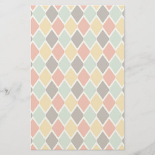 Papeterie Motif de mode tribal ikat moderne
