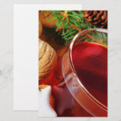 Papeterie Motif de Noël (Devant / Derrière)