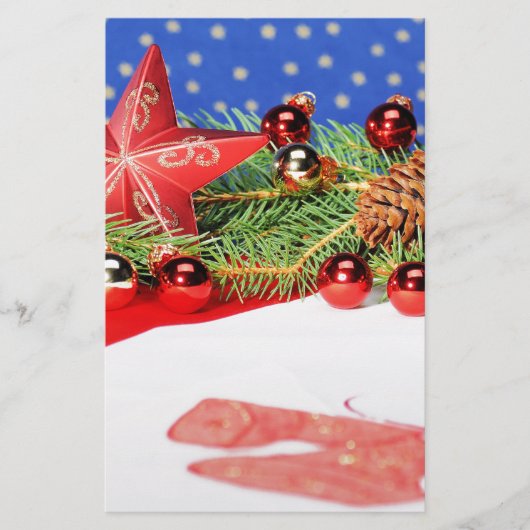Papeterie Motif de Noël (Devant)