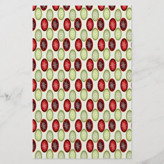 Papeterie Motif de Noël (Devant)