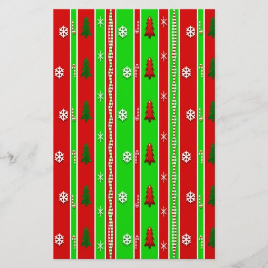 Papeterie Motif de Noël (Devant)