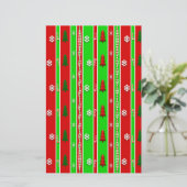 Papeterie Motif de Noël (Debout devant)
