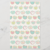 Papeterie Motif de pomme mignon (Devant)