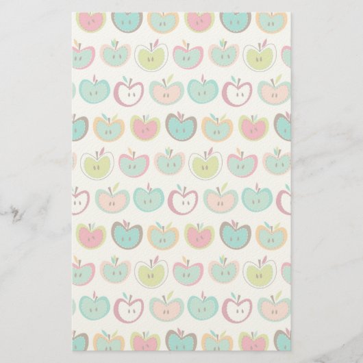 Papeterie Motif de pomme mignon (Devant)