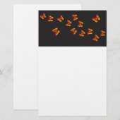 Papeterie Motif de rêves papillon (Devant / Derrière)