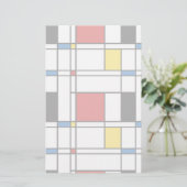 Papeterie Motif de Stijl (Debout devant)