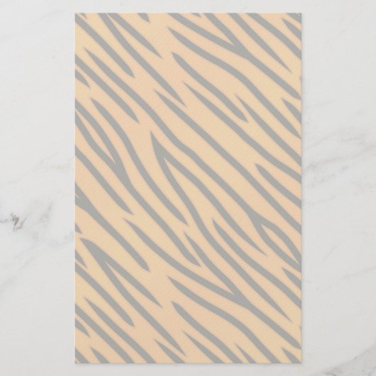 Papeterie Motif de Tiger Stripe (Devant)