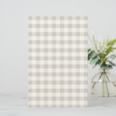 Papeterie Motif de tissu de table Brown (Debout devant)