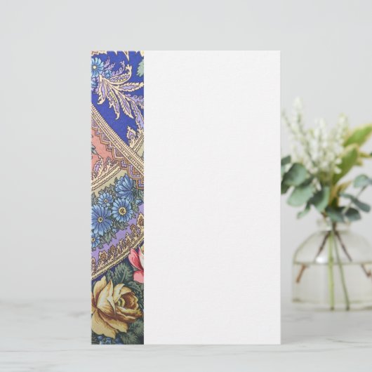 Papeterie Motif de tissu russe (Debout devant)