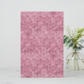 Papeterie Motif d'enveloppement de bulle rose (Debout devant)