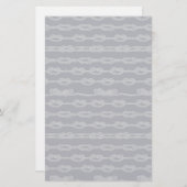 Papeterie Motif des noeuds marins (Devant / Derrière)